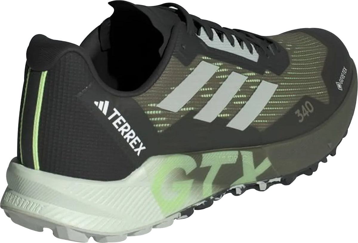 adidas Terrex Agravic Flow 2 GORE - TEX Men's Trail Running Shoes - Green