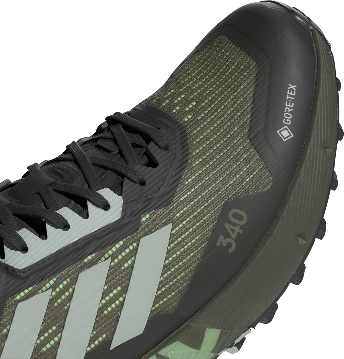 adidas Terrex Agravic Flow 2 GORE - TEX Men's Trail Running Shoes - Green