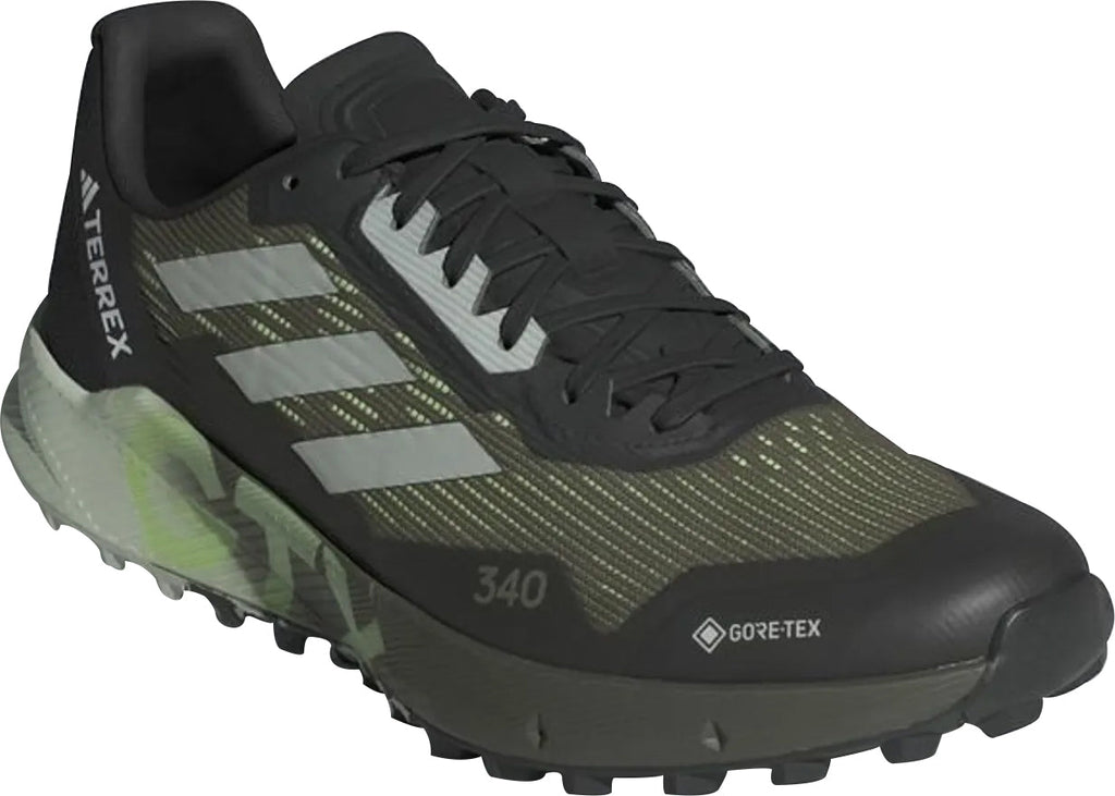 adidas Terrex Agravic Flow 2 GORE - TEX Men's Trail Running Shoes - Green