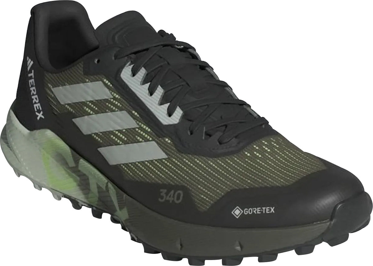 adidas Terrex Agravic Flow 2 GORE - TEX Men's Trail Running Shoes - Green
