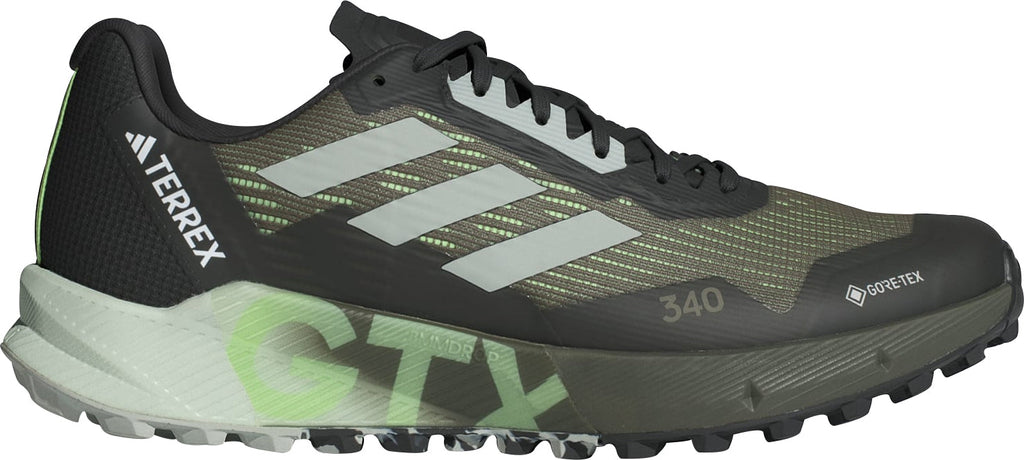 adidas Terrex Agravic Flow 2 GORE - TEX Men's Trail Running Shoes - Green