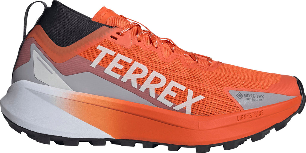 adidas Terrex Agravic GORE - TEX Men's Trail Running Shoes - Orange
