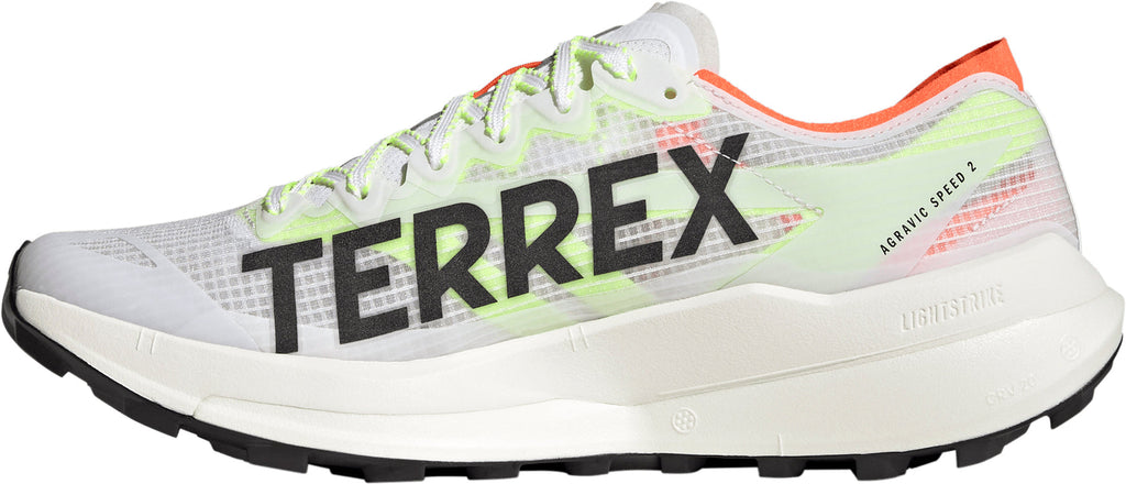 adidas Terrex Agravic Speed 2 Men's Trail Running Shoes - White
