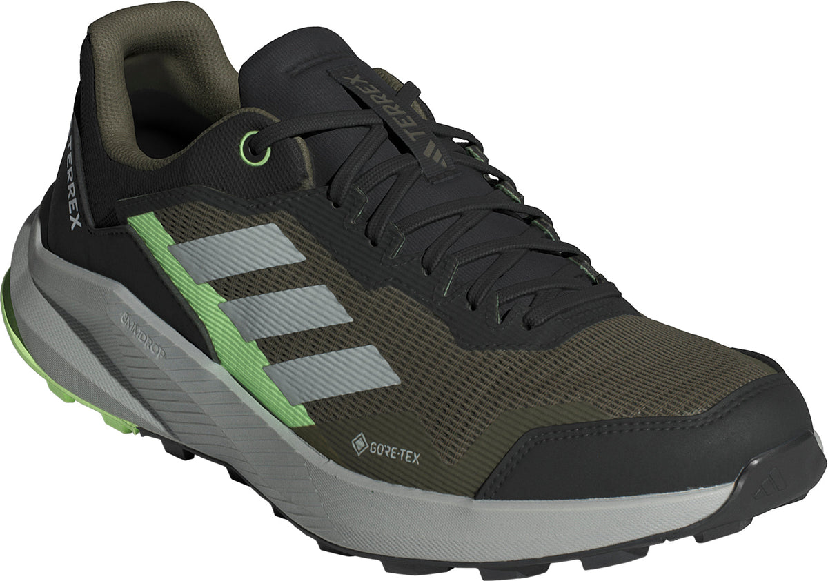 adidas Terrex Trail Rider GORE - TEX Men's Trail Running Shoes - Green