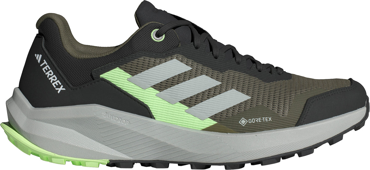 adidas Terrex Trail Rider GORE - TEX Men's Trail Running Shoes - Green