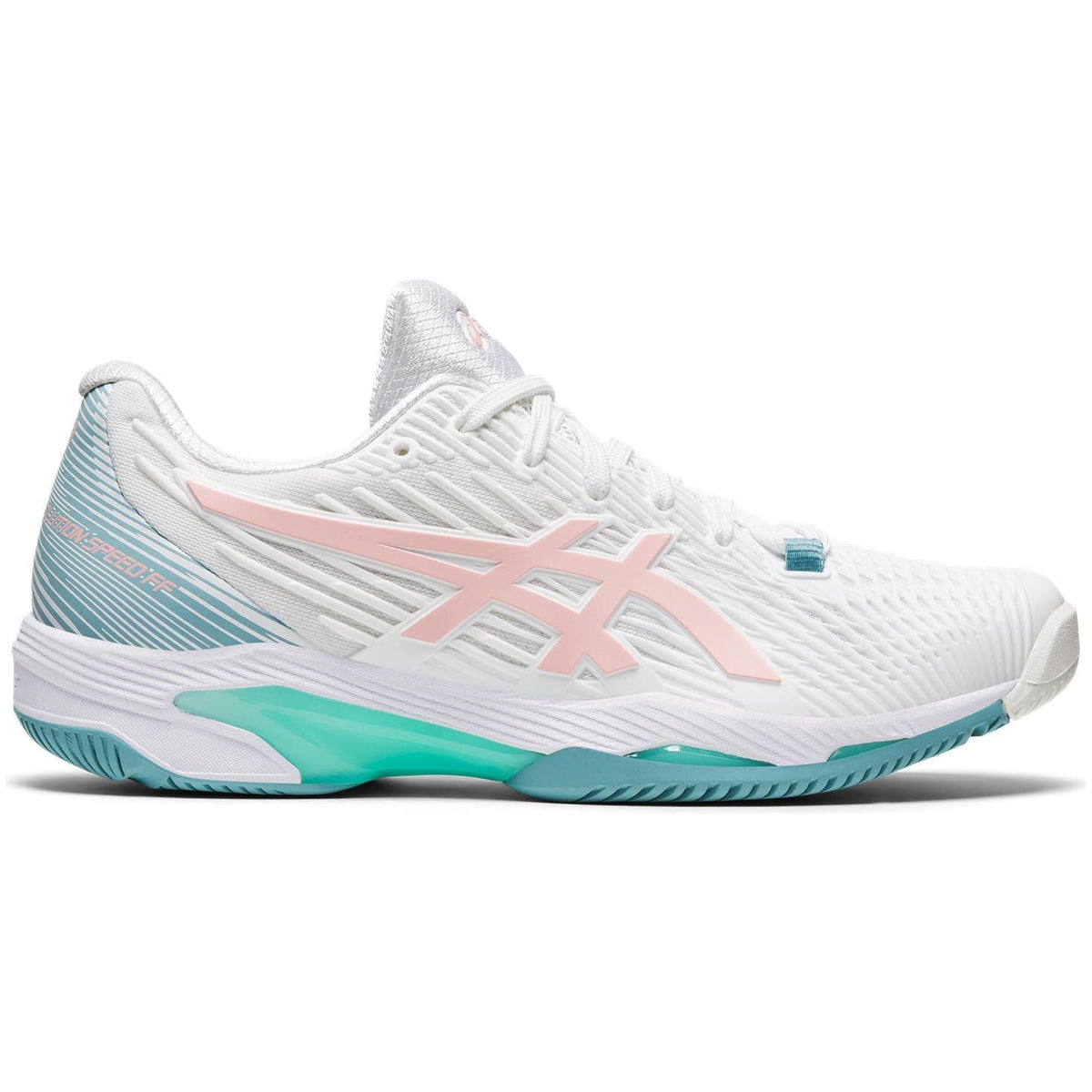 Asics Solution Speed FF 2 Women's Tennis Shoes - White