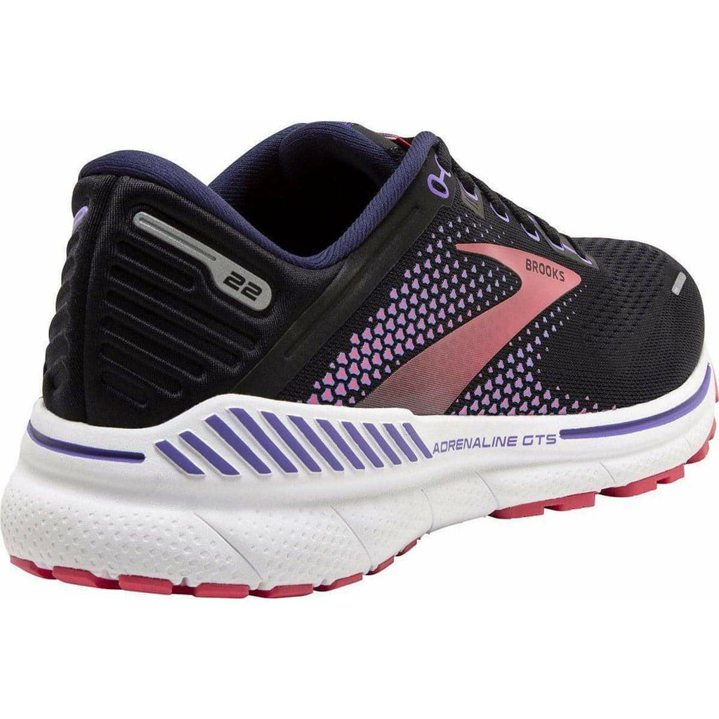 Brooks Adrenaline GTS 22 WIDE FIT Women's Running Shoes - Black