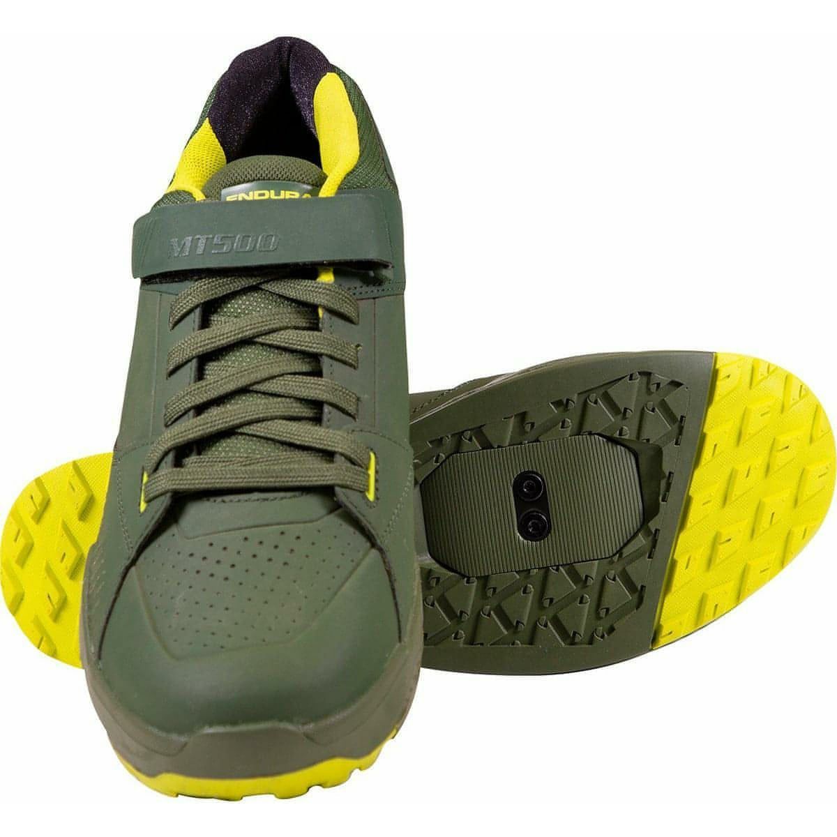 Endura MT500 Burner Clipless Men's MTB Cycling Shoes - Green