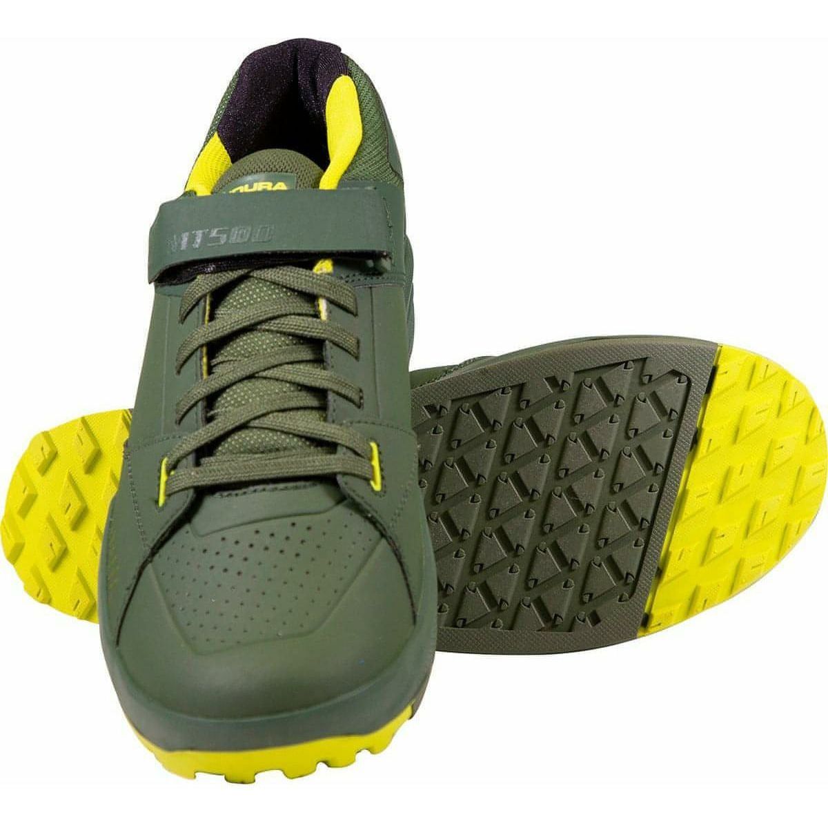 Endura MT500 Burner Flat Men's MTB Cycling Shoes - Green