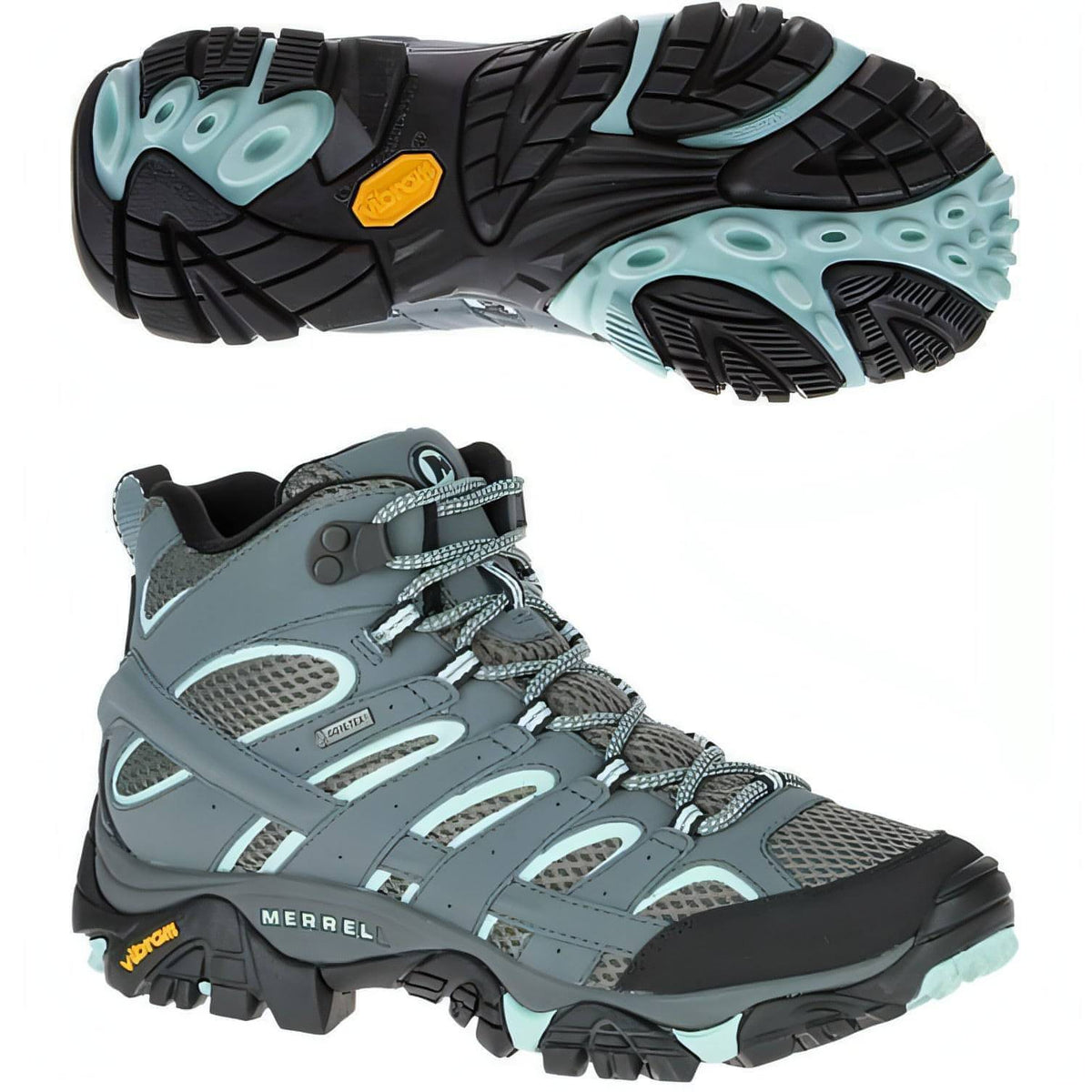 Merrell Moab 2 Mid GORE - TEX Women's Walking Boots - Blue